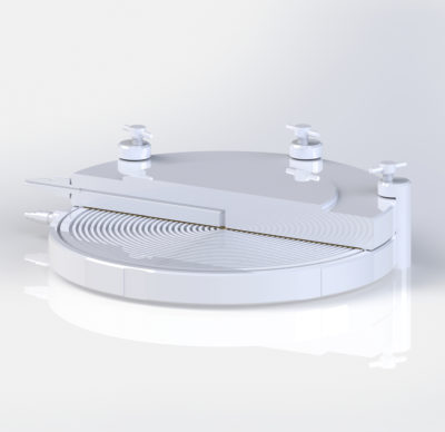 Flow-through-membrane-filter-holders-YKTG-Filtrotech-293-mm-table